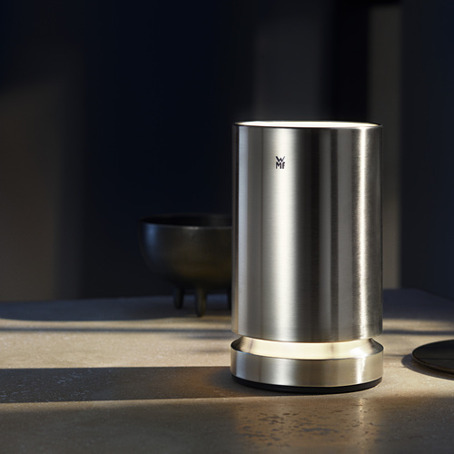 Ambient champagne- og vinkjøler med LED-lys 