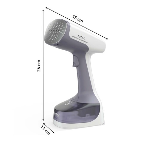 Access Steam Easy steamer / steamer for klær med 2 tilbehør
