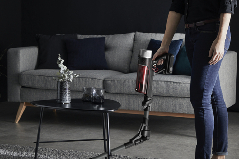 En kompakt håndstøvsuger